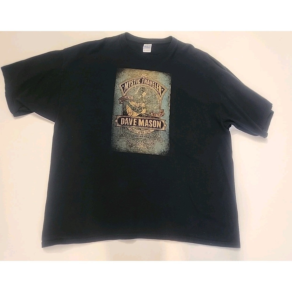 Dave Mason Mystic Traveler Tee Shirt- Autographed 3xl Feeling Alright Long Beach